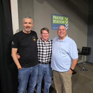Grant Clark; Compassion Wyoming Board of Directors Erin Youngs and Mark Corbett