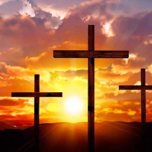 The Cross of Jesus Christ represents Christian faith, sacrifice, and hope, symbolizing spiritual strength and devotion.